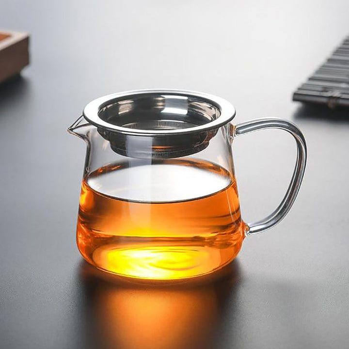 Single Cup Glass Teapot – Modern Loose Leaf Tea Maker | Stornfield