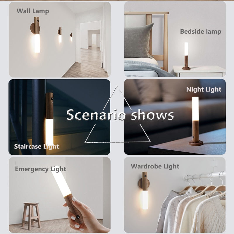 Wireless LED Smart Sensor Night Wall Lamp | Stornfield