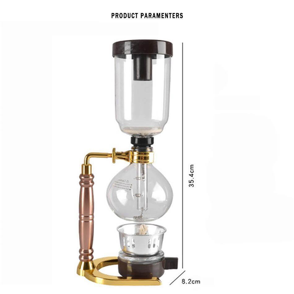 Elegant Glass Siphon Coffee Maker | Stornfield