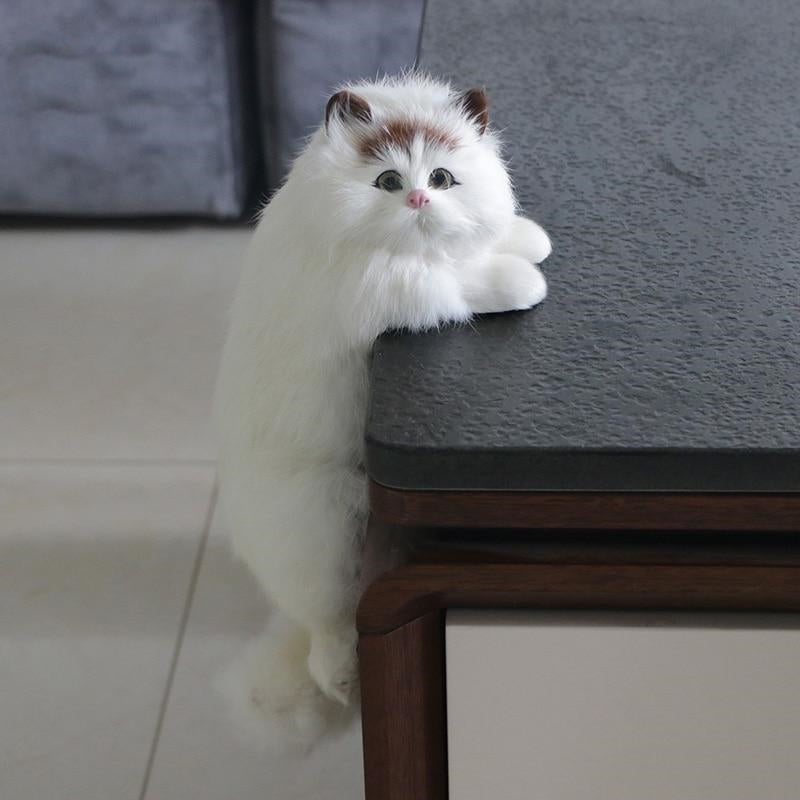 Cute Plush Cat Home Desk Figurine Decor | Stornfield