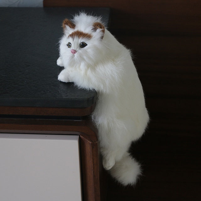 Cute Plush Cat Home Desk Figurine Decor | Stornfield