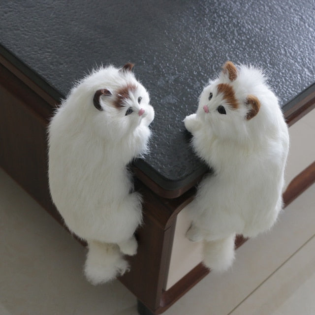 Cute Plush Cat Home Desk Figurine Decor | Stornfield