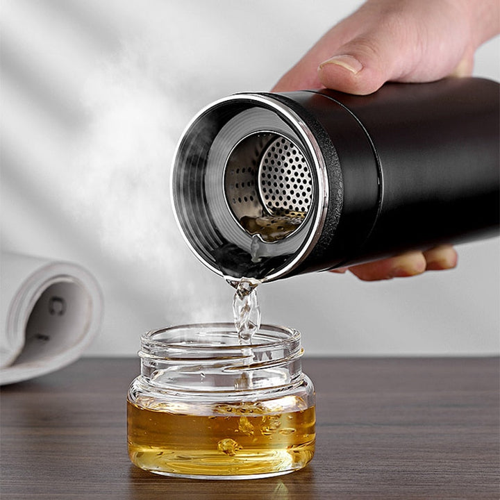 Elegant Durable Simple Tea Infuser Thermos | Stornfield