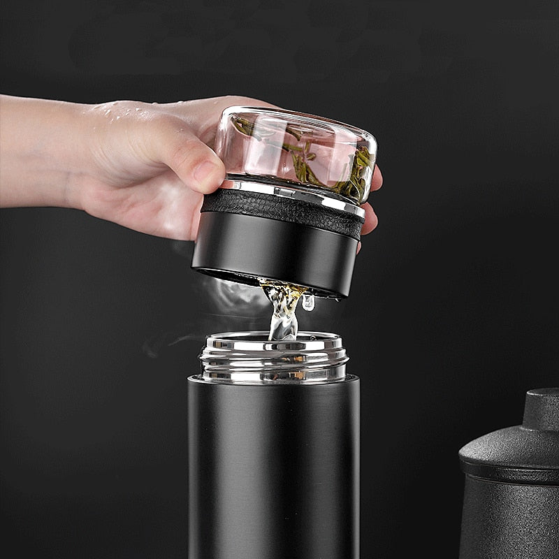 Elegant Durable Simple Tea Infuser Thermos | Stornfield