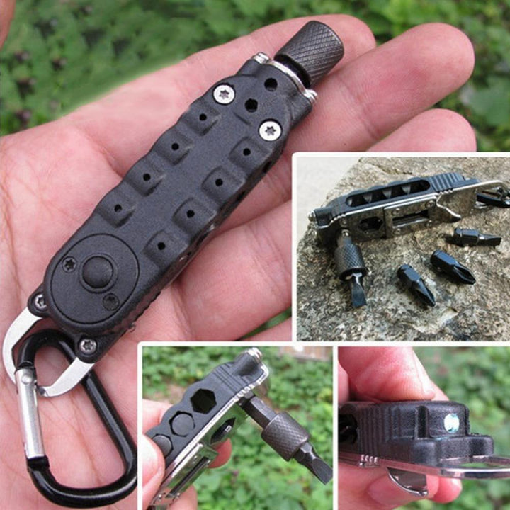 Mini Multifunctional Keychain Survival Camping Tool | Stornfield