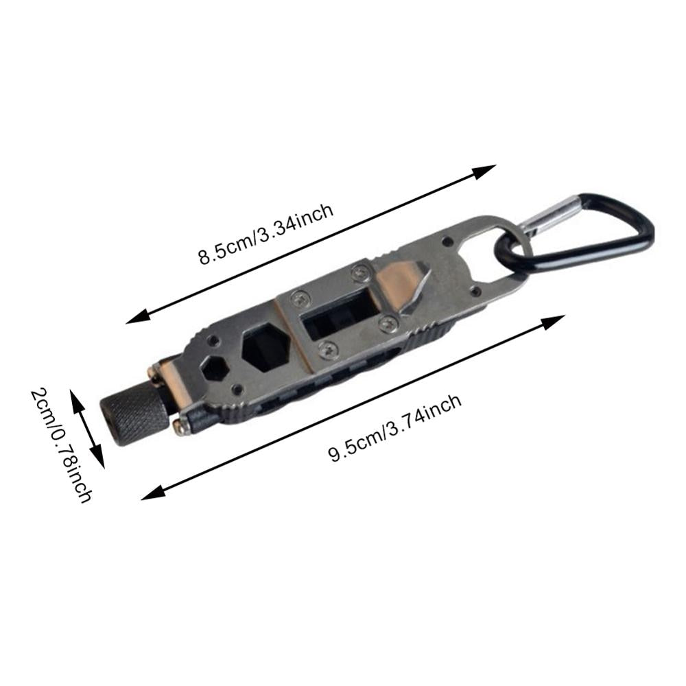 Mini Multifunctional Keychain Survival Camping Tool | Stornfield