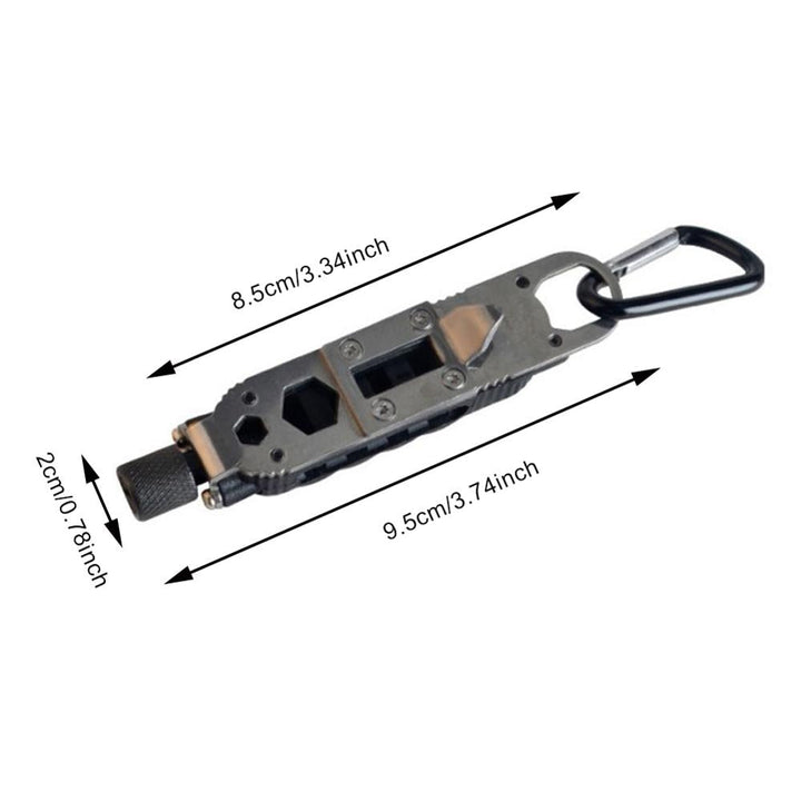 Mini Multifunctional Keychain Survival Camping Tool | Stornfield