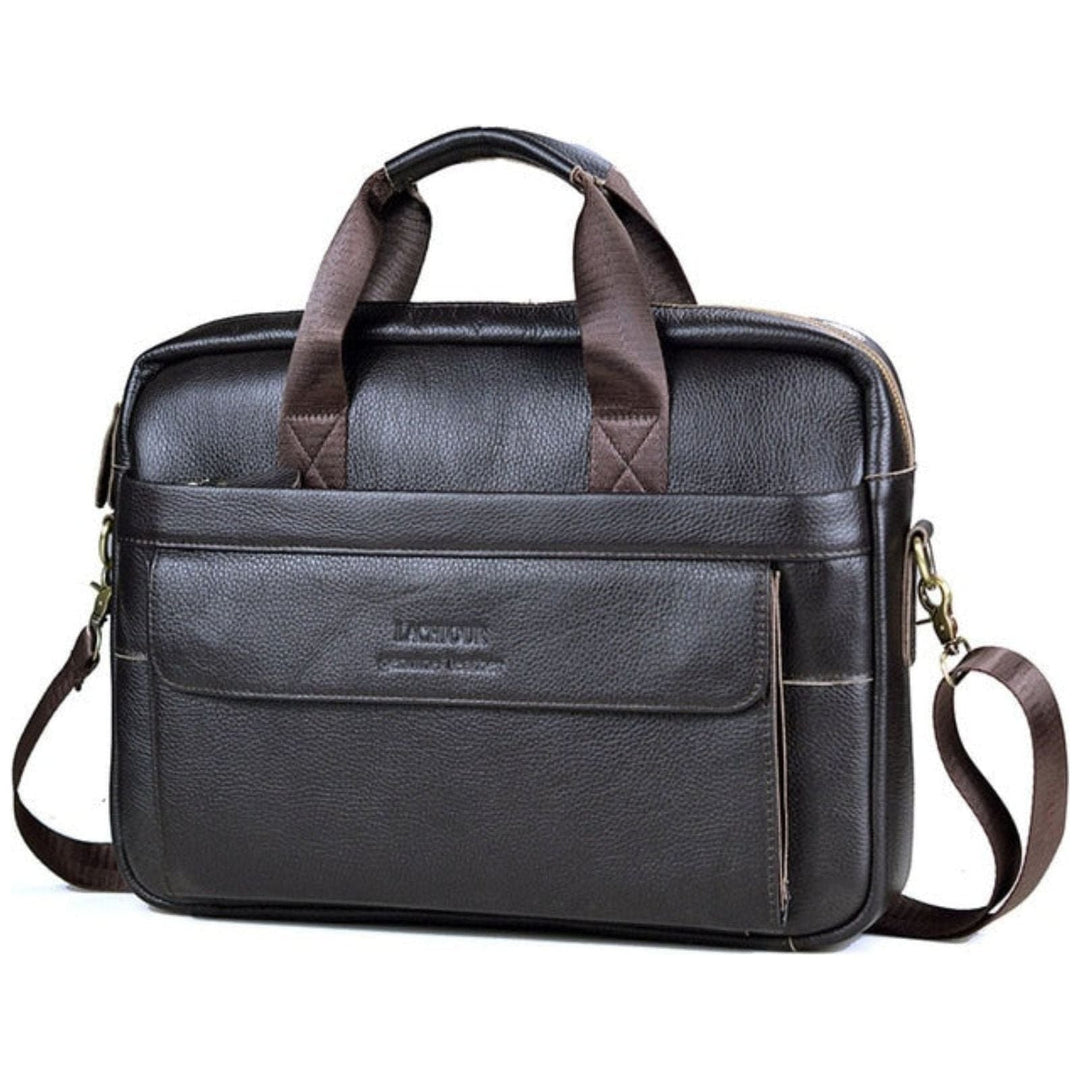 Karsten Bag - Genuine Leather Laptop Business Travel Bag | Stornfield