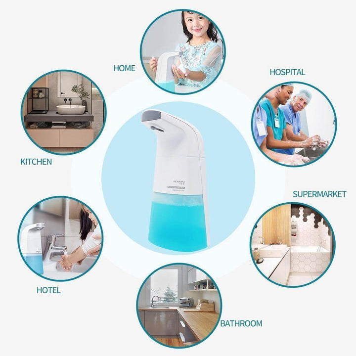 Touchless Intelligent Automatic Foam Soap Dispenser | Stornfield