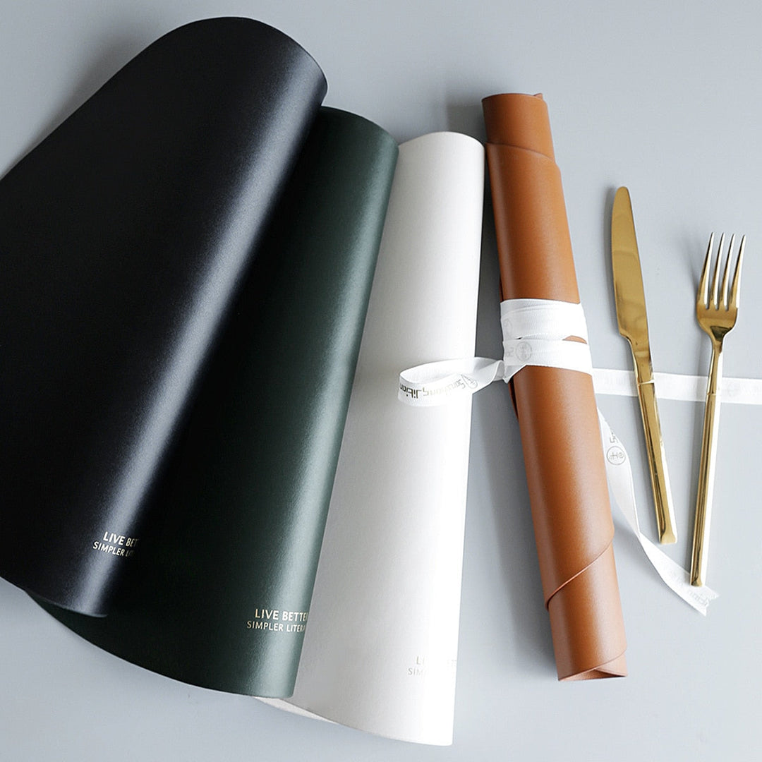Triangular Place Mat Set in 4 Colours | Stornfield