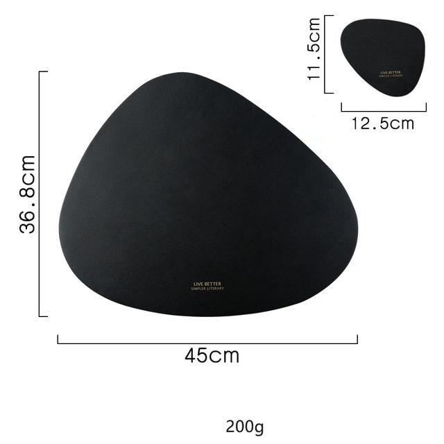 Triangular Place Mat Set in 4 Colours | Stornfield