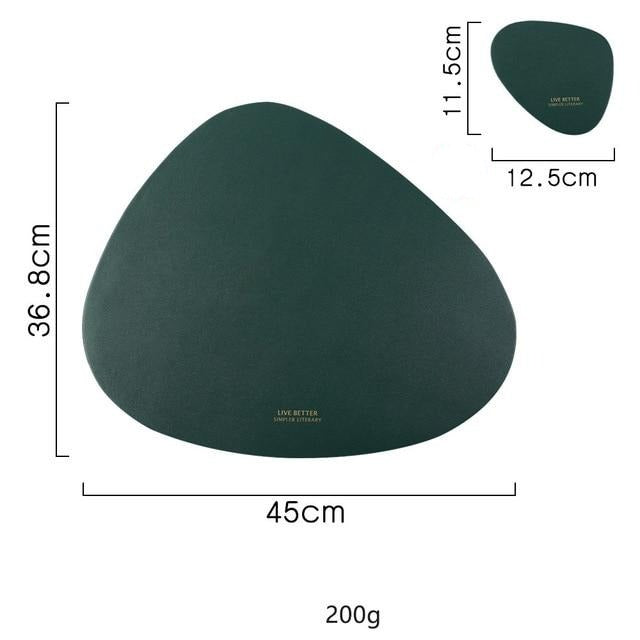 Triangular Place Mat Set in 4 Colours | Stornfield