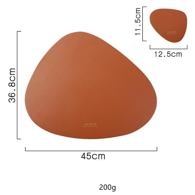 Stornfield | 4 Colors Triangle Placemat Set