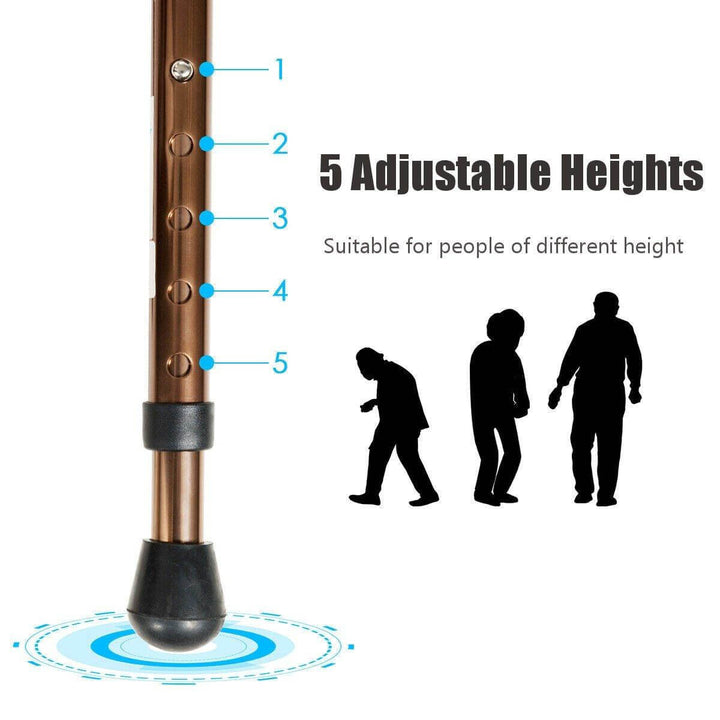 Lightweight Foldable Portable Walking Stool | Stornfield