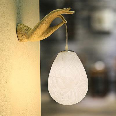 Modern Creative Chinese Lotus Wall Lamp | Stornfield
