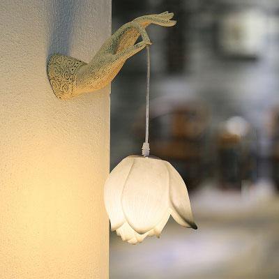 Modern Creative Chinese Lotus Wall Lamp | Stornfield