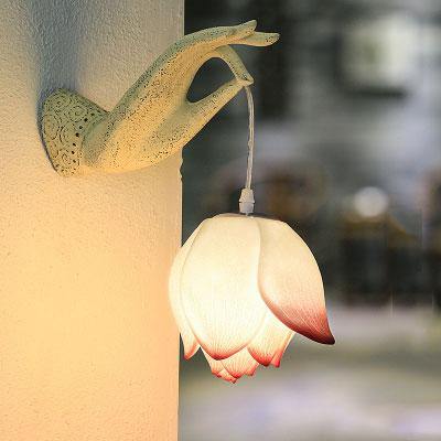 Modern Creative Chinese Lotus Wall Lamp | Stornfield