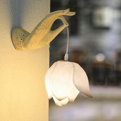 Modern Creative Chinese Lotus Wall Lamp | Stornfield