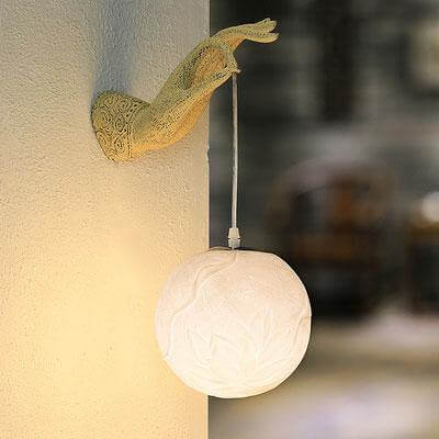 Modern Creative Chinese Lotus Wall Lamp | Stornfield