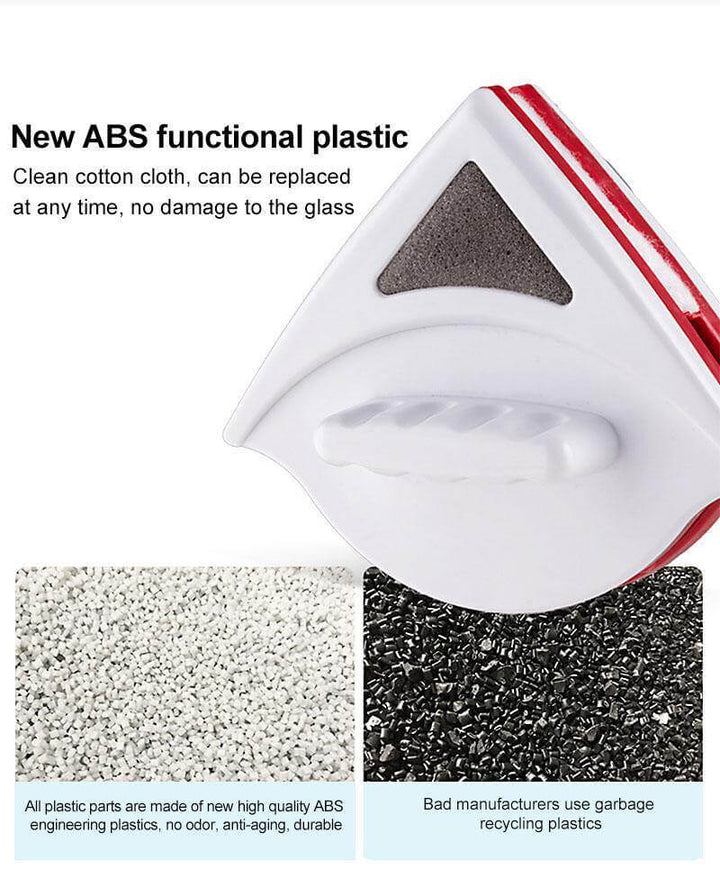 DouStonrfielde Side Magnetic Window Cleaner Brush Tool | Stonrfield