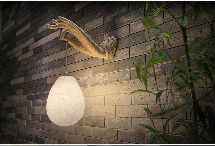 Modern Creative Chinese Lotus Wall Lamp | Stornfield