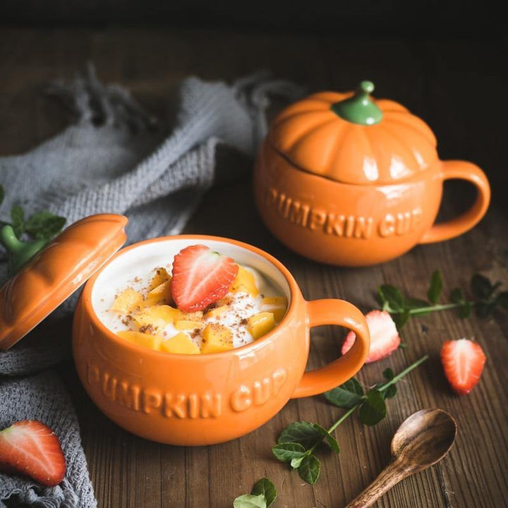 Creative Ceramic Pumpkin Mug Cup | Stornfield