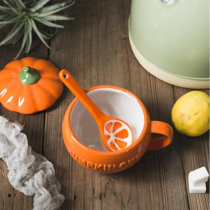 Creative Ceramic Pumpkin Mug Cup | Stornfield