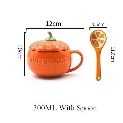 Creative Ceramic Pumpkin Mug Cup | Stornfield