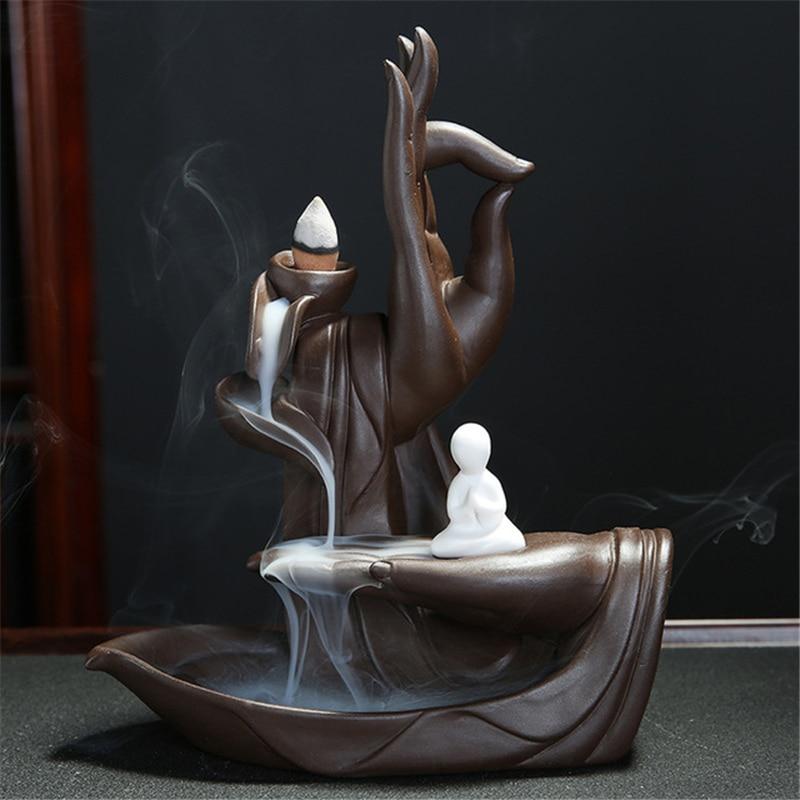 Buddha Hand Backflow Incense Burner | Stornfield