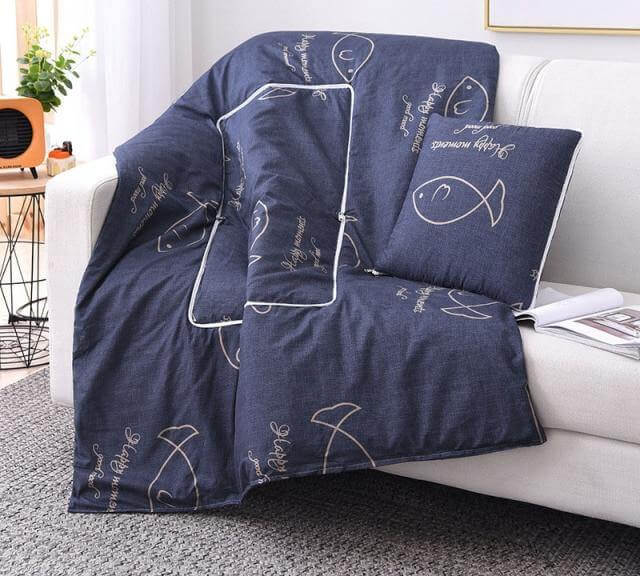 Stornfield | 2-in-1 Pillow Blanket Colorful Cartoon