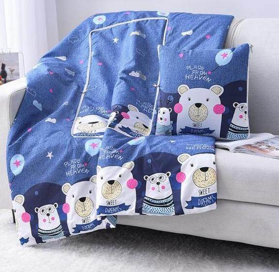 Stornfield | 2-in-1 Pillow Blanket Colorful Cartoon