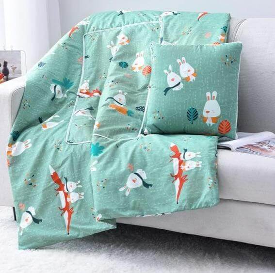 Stornfield | 2-in-1 Pillow Blanket Colorful Cartoon