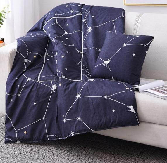Stornfield | 2-in-1 Pillow Blanket Colorful Cartoon