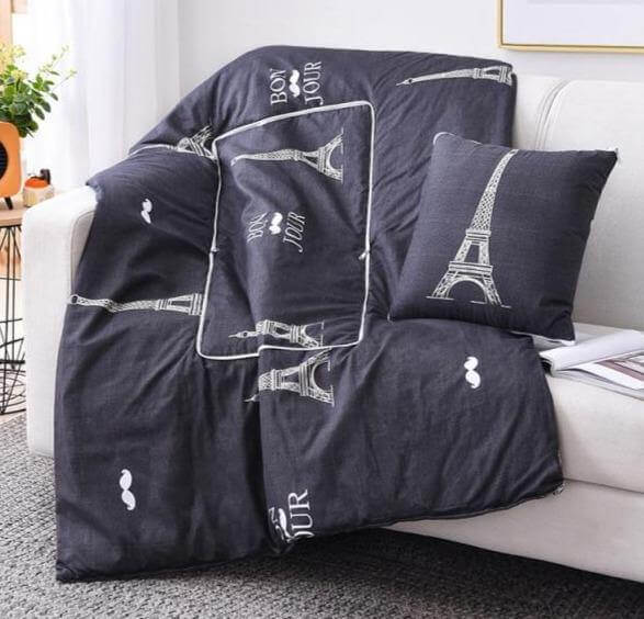 Stornfield | 2-in-1 Pillow Blanket Colorful Cartoon