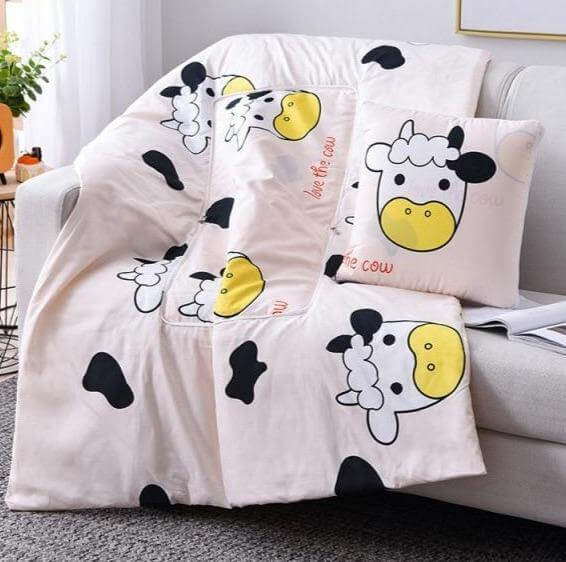 Stornfield | 2-in-1 Pillow Blanket Colorful Cartoon