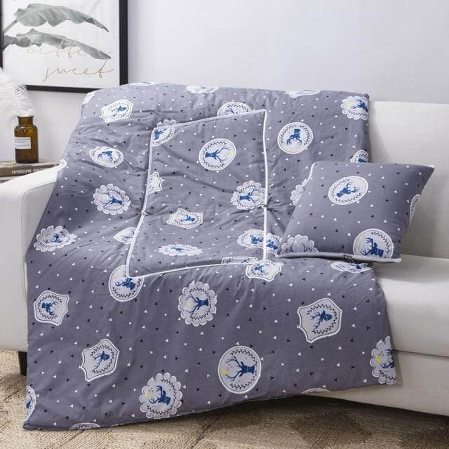 Stornfield | 2-in-1 Pillow Blanket Colorful Cartoon