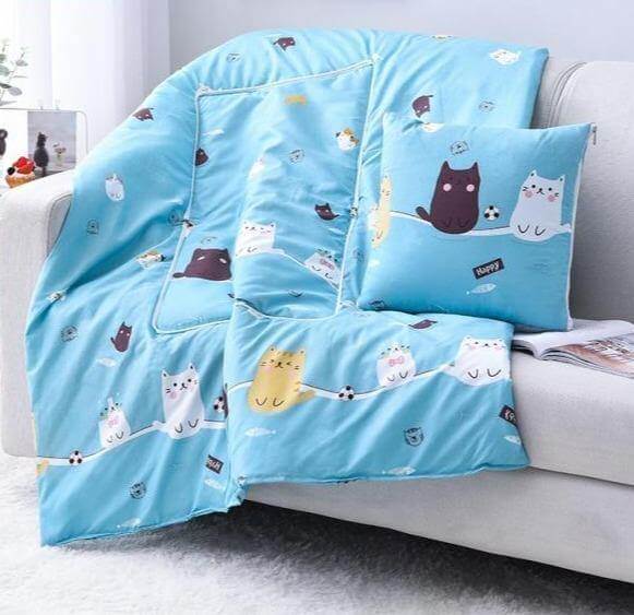 Stornfield | 2-in-1 Pillow Blanket Colorful Cartoon