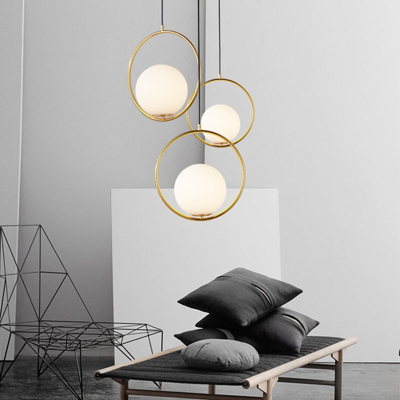 Modern Nordic Glass Pendant Lamps | Stornfield