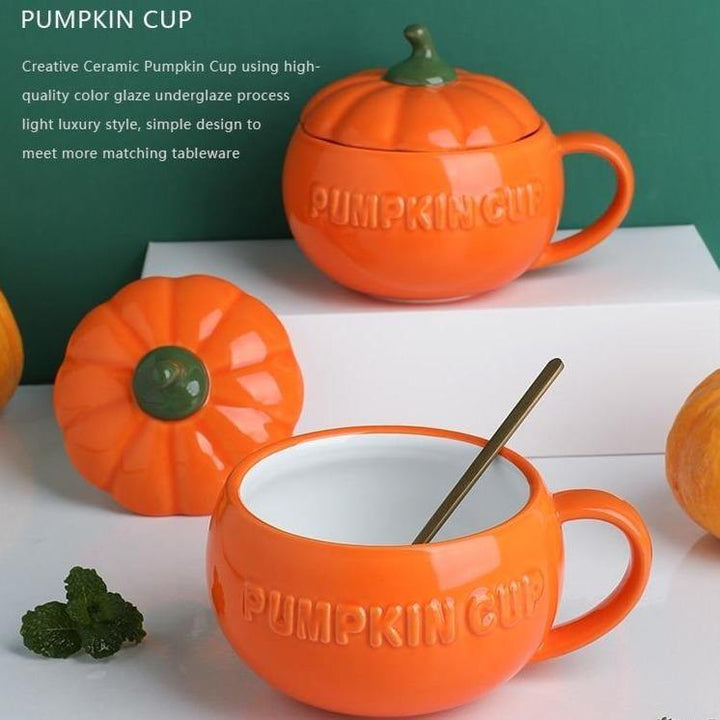 Creative Ceramic Pumpkin Mug Cup | Stornfield