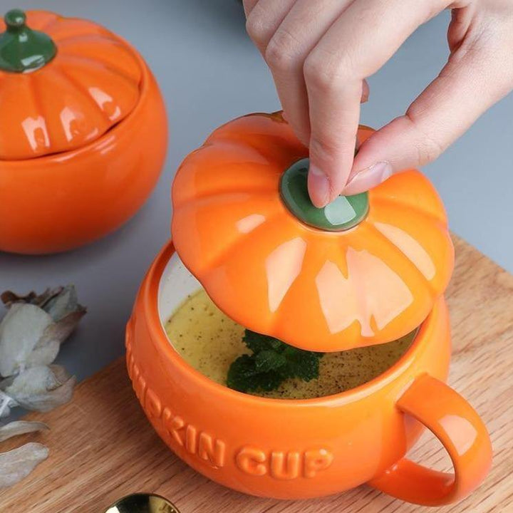 Creative Ceramic Pumpkin Mug Cup | Stornfield