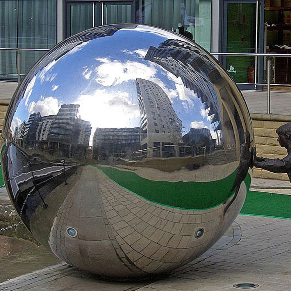 Stainless Steel Mirror Ball Garden Decor | Stornfield