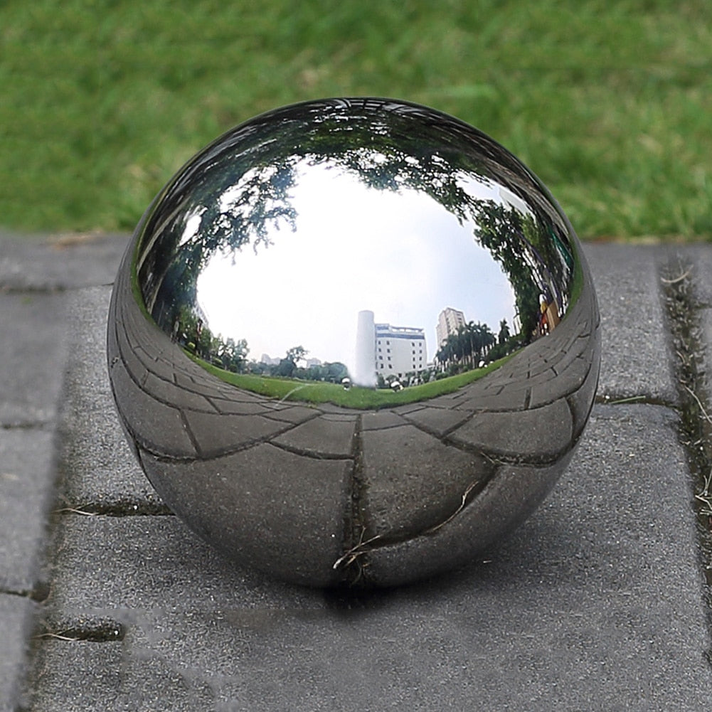 Stainless Steel Mirror Ball Garden Decor | Stornfield