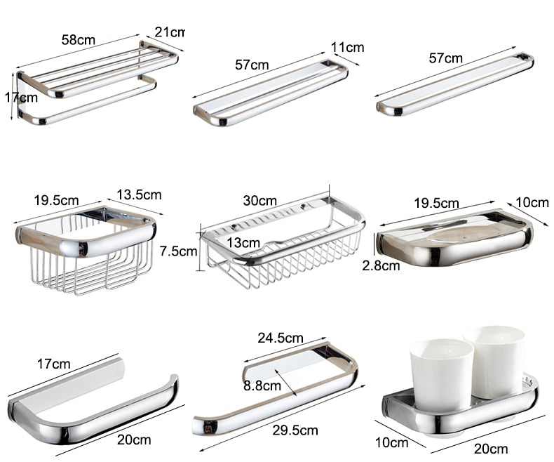 Stornfield | Original Bathroom Hardware Set