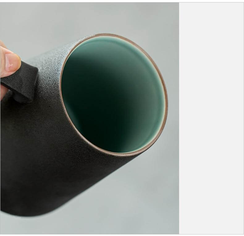 Mountain Art Ceramic Tea Mugs With Filter | Stonrfield