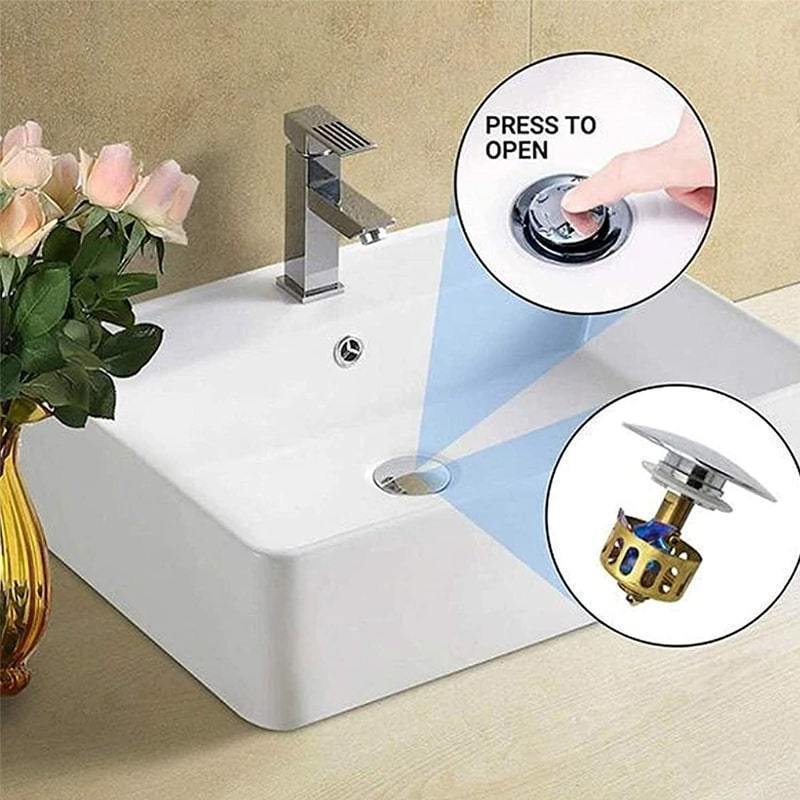 Basin Pop-Up Drain Filter | Stornfield