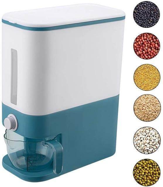 Pastel Moisture-Proof Grain Rice Dispenser | Stornfield