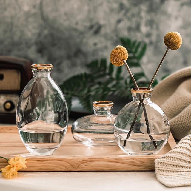 Stornfield | TrioVase Glass Vase Set | Elegant Design | Perfect Decoration | Available in multiple colors