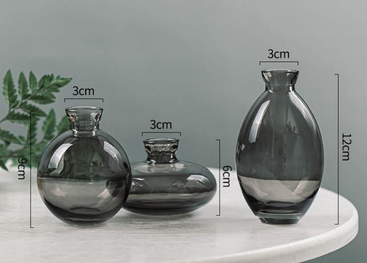 Stornfield | TrioVase Glass Vase Set | Elegant Design | Perfect Decoration | Available in multiple colors