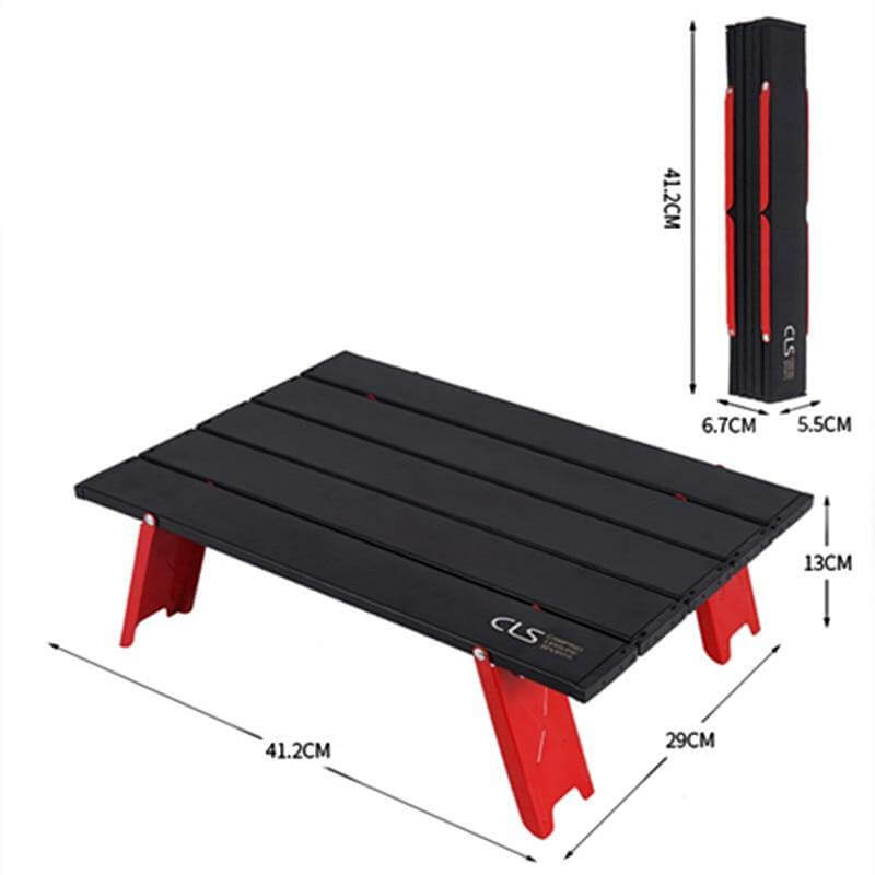 Mini Black Foldable Outdoor Table | Stornfield