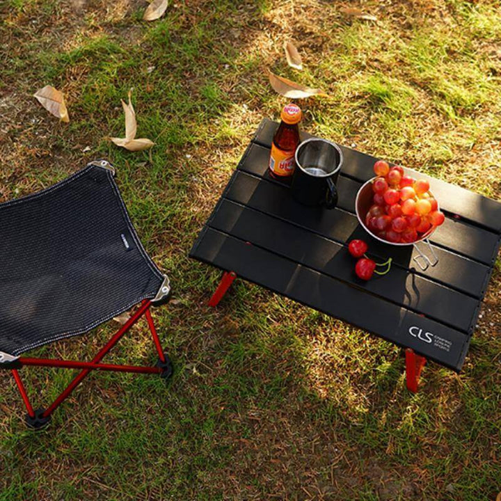 Mini Black Foldable Outdoor Table | Stornfield